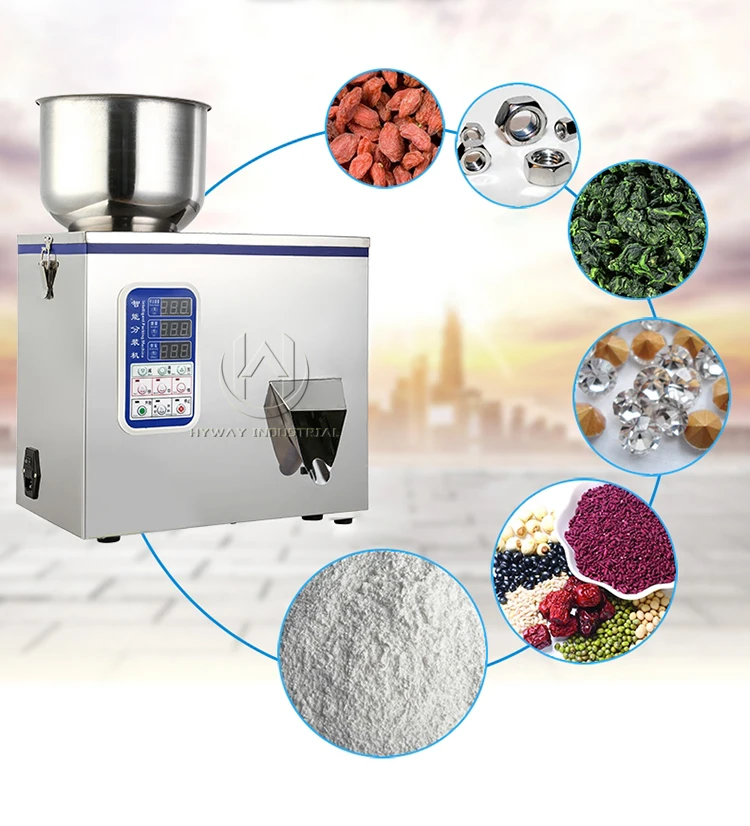 HY-500 Filling&Weighing machine for hot air coffee roaster