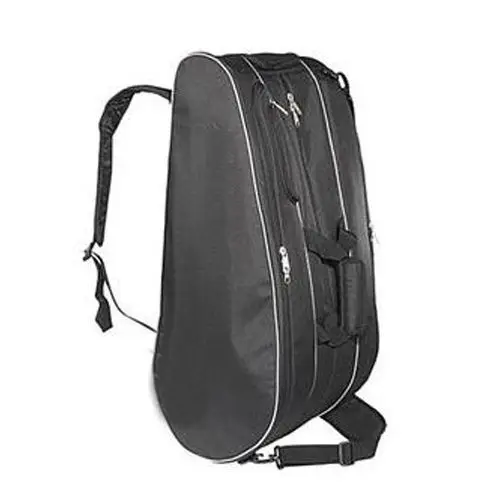 

nylon durable tennis racket backpack sport bag, Red