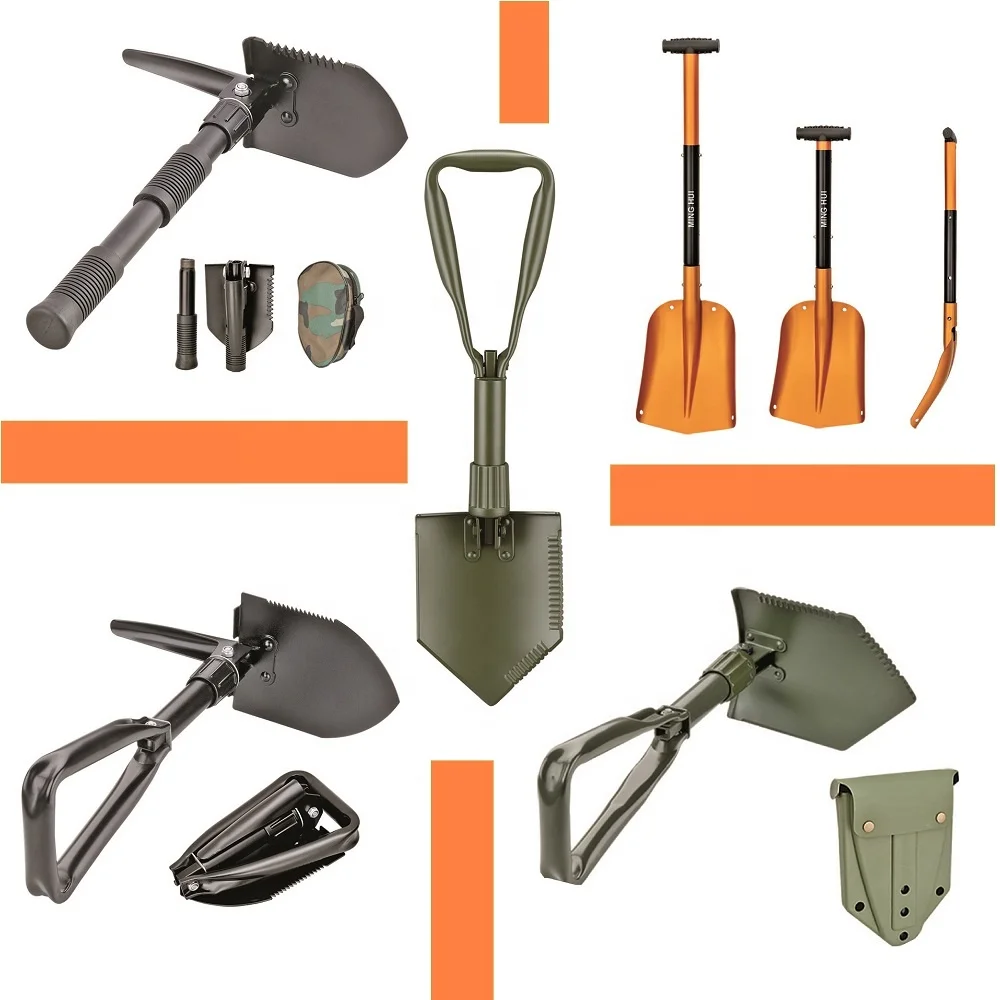 
Best Folding Shovel Spade from 15Years Manufacturer for Outdoor Camping Military Garden use 