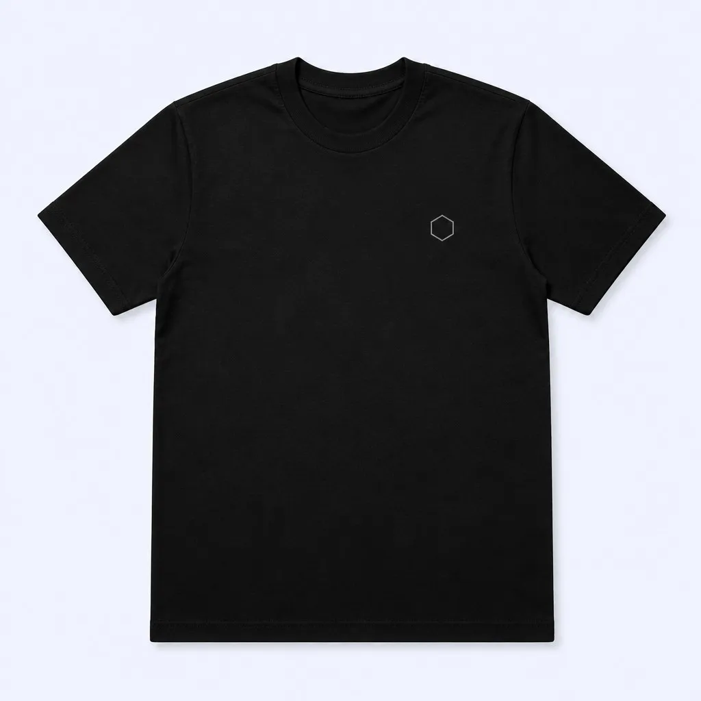 Black Colorway - Hexagon Badge