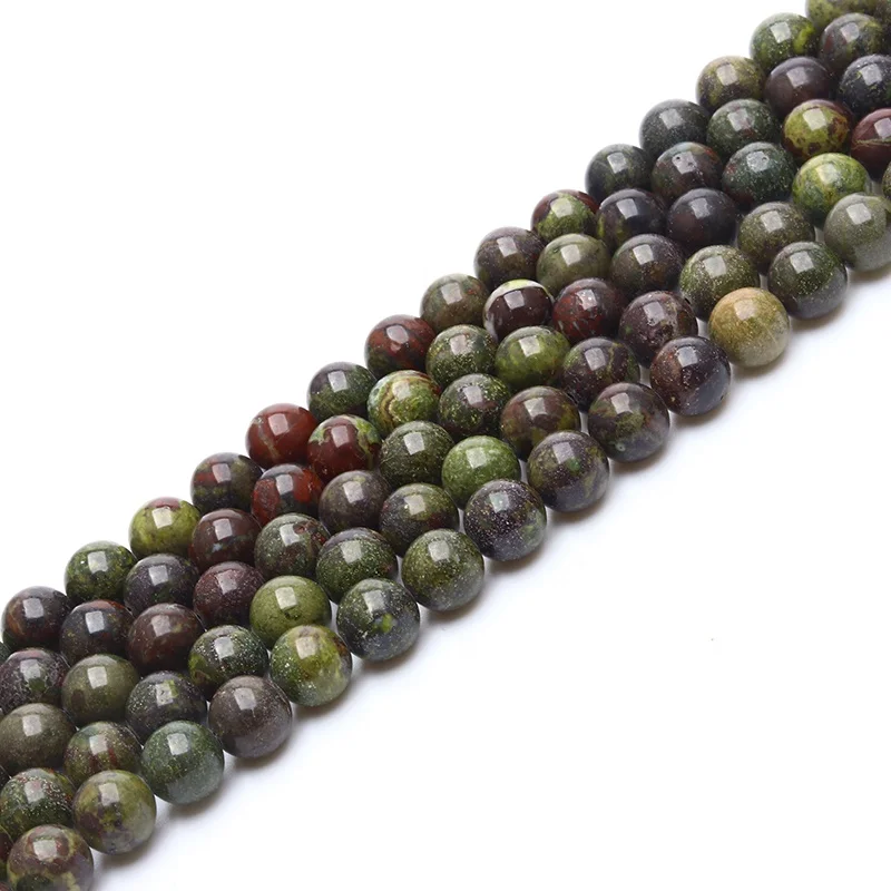 

Wholesale Smooth Round Gemstone for Jewelry Making 6/8/10/12mm Bloodstone Beads, 100% natural color