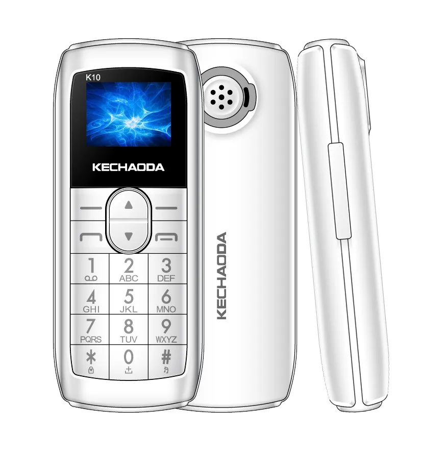 

KECHAODA K10 new arrival 0.66 LCD finger size BT dialer mobile phone