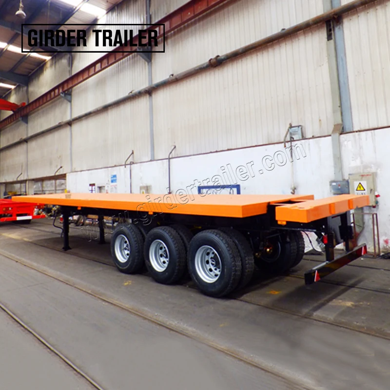 

Slider container chassis 3 axle 60 ton 40/50 foot flatbed extendable semi trailer for sale in saudi arabia, According to customer requirement