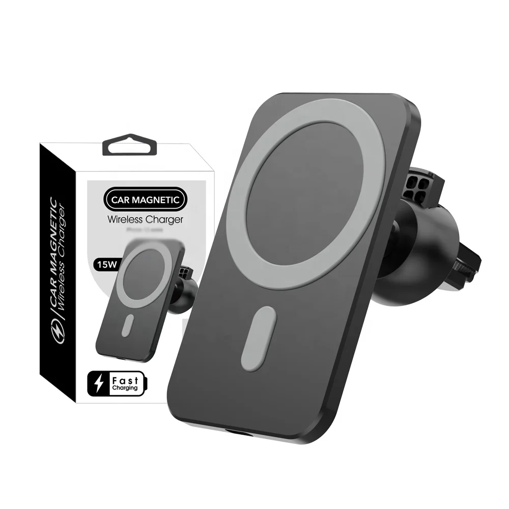 

Qi Wireless Magnetic Charger 15W Fast Wireless For iPhone 12 Pro Max charger car wireless charger mount, Black,white,orange, green