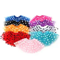 

Cheap Colorful Baby Tutu White Dot Children Girls Romantic Ballet Tutu