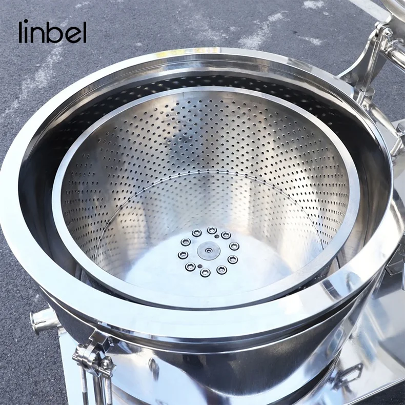 
Linbel SZ-600 Low Temperature Stainless Steel Hemp Oil Centrifuge Machine 