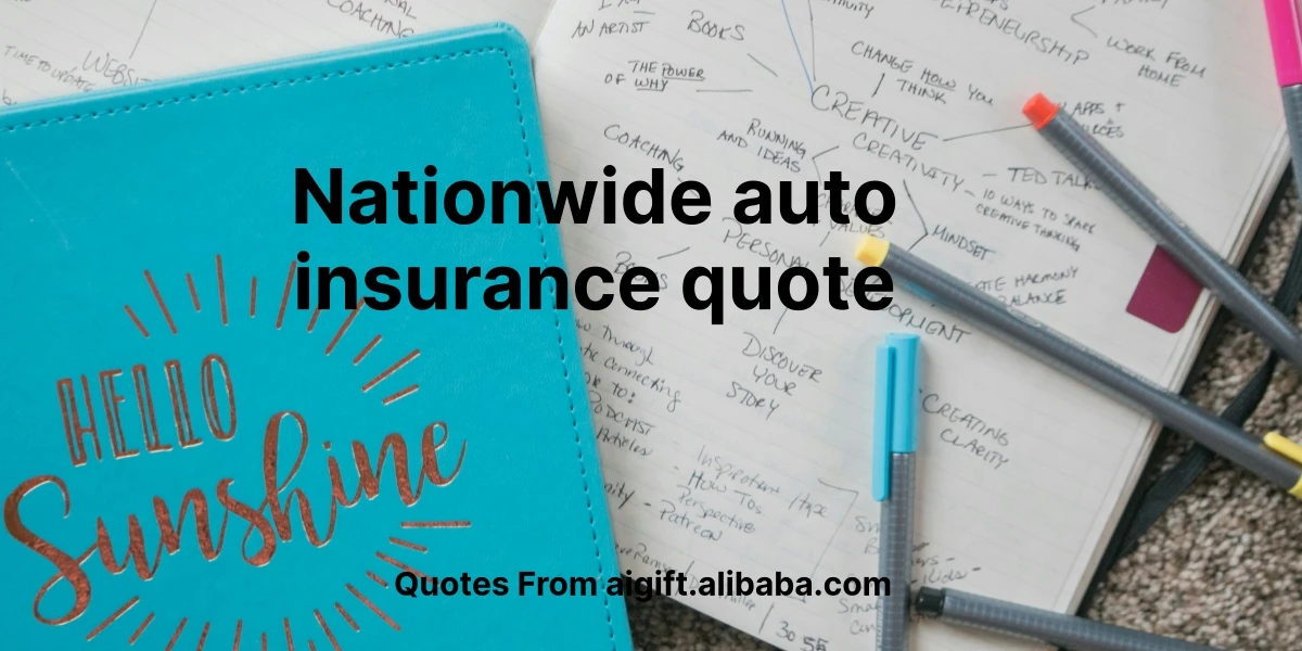 nationwide auto insurance quote