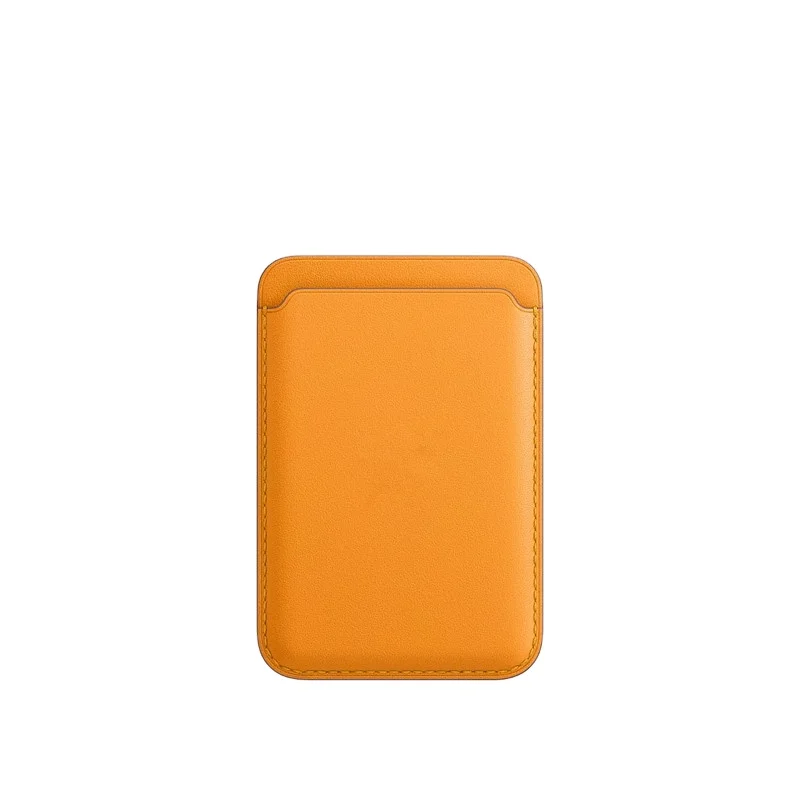 

2021 Wholesale Premium Leather Wallets With MagSafe Mobile Phone Card Holder Magnetic Wallets for iPhone 12