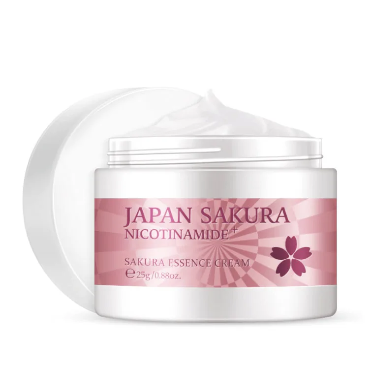 

Wholesale Skin Care Moisturizing Nourishing Whitening Japan Sakura Face Cream