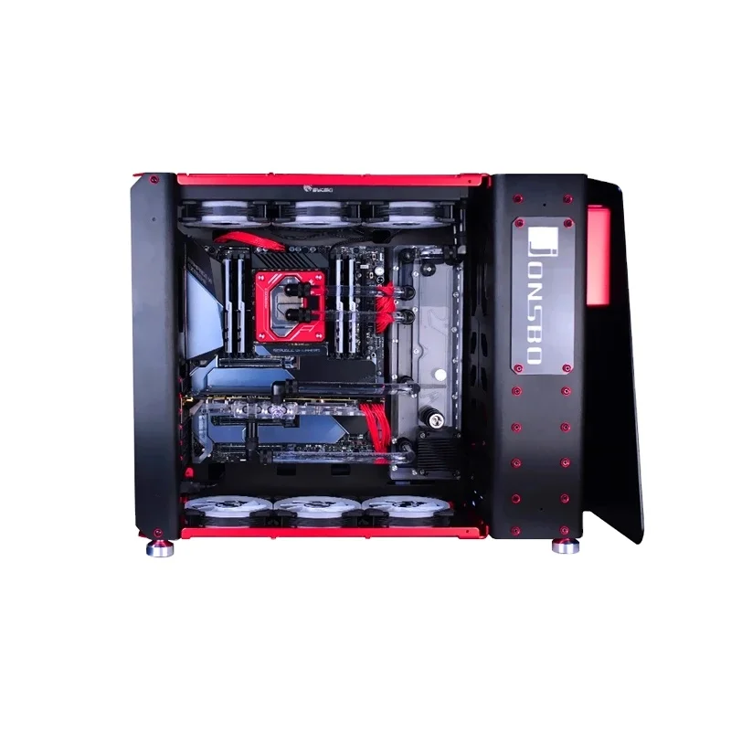 

BYKSKI RGV-JSB-MOD1-P Acrylic Waterway Board Water Cooling Case Solution For JONSBO MOD 1 Chassis, RGB/ARGB SYNC Distro PLate, Transparent