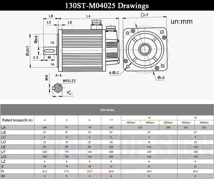 130st m15025 подключение без энкодера