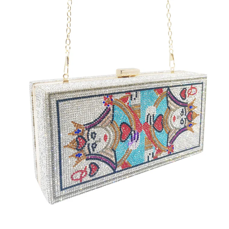 

money bag vendor 2020 fashion women rhinestone purse crystal diamond money purse queen cluth money purses