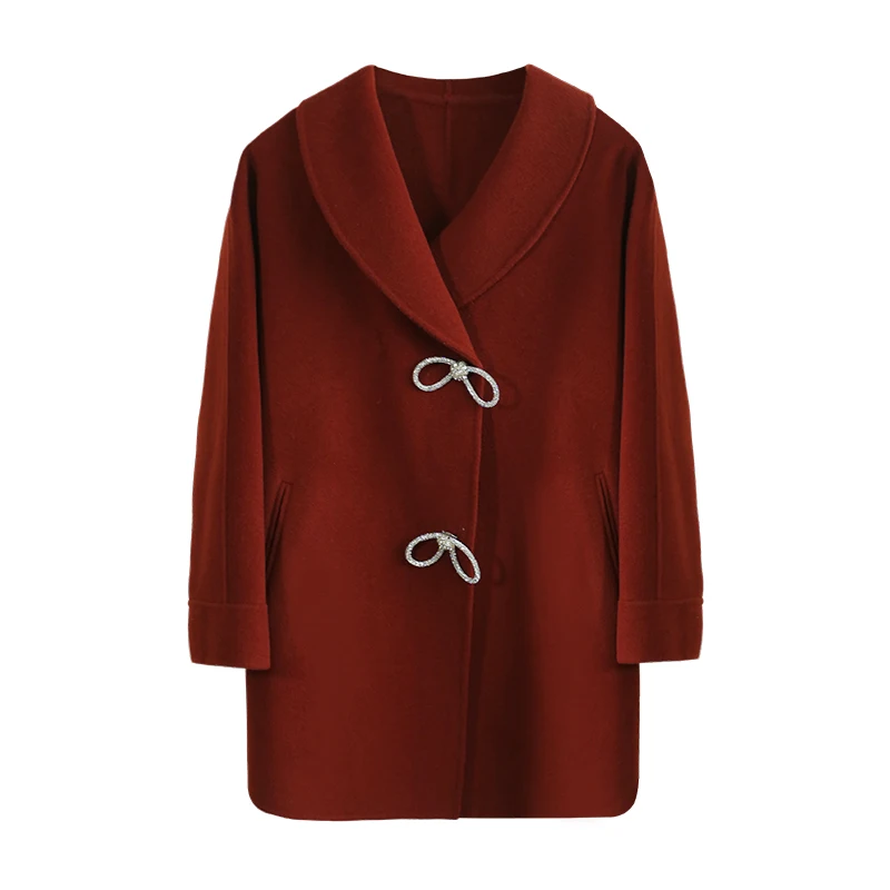 

Hot sales warm jacket women fashion winter clothes wool coat women jackets