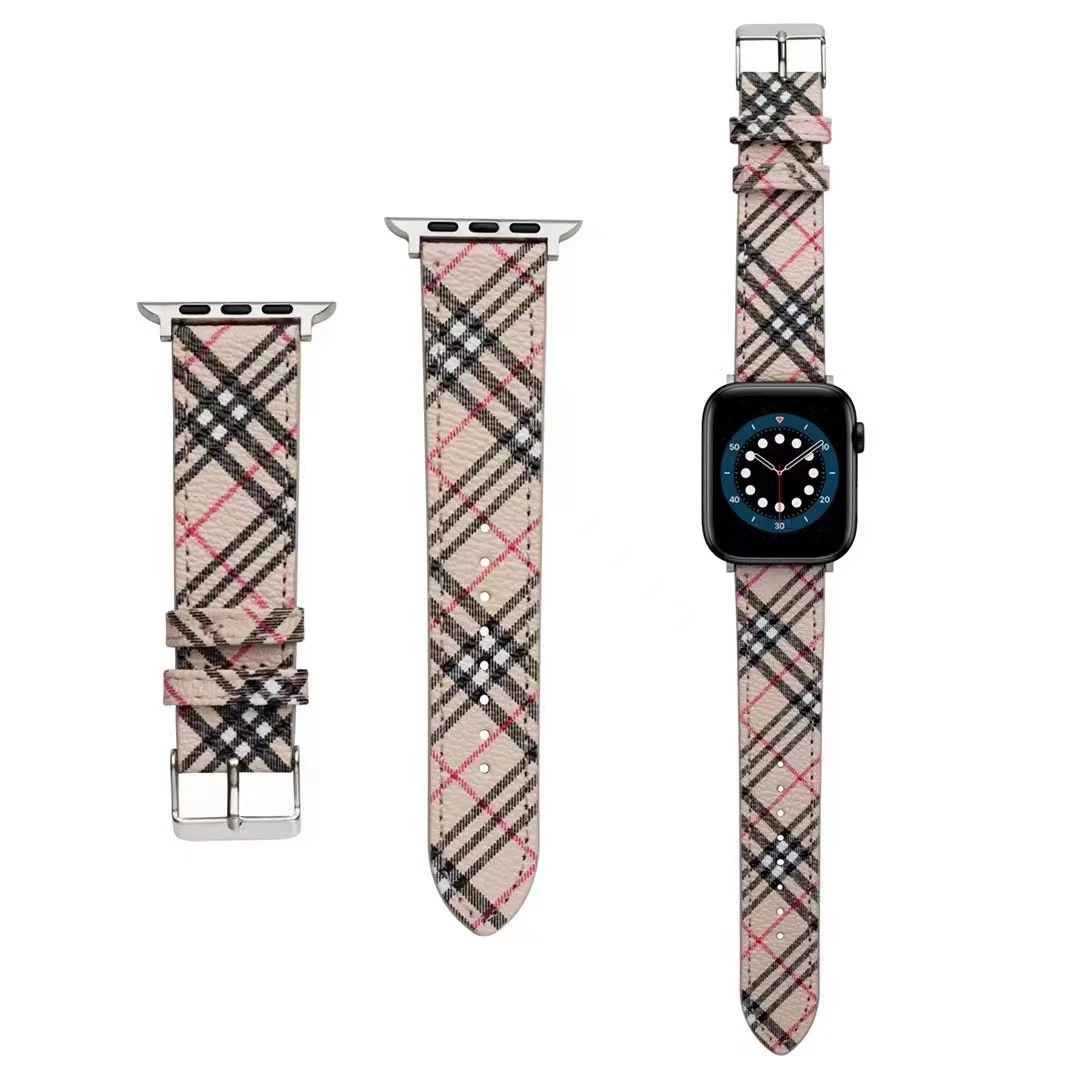 

British style zebra stripes a variety of color for apple watch wrist band for iwatch band, As picture