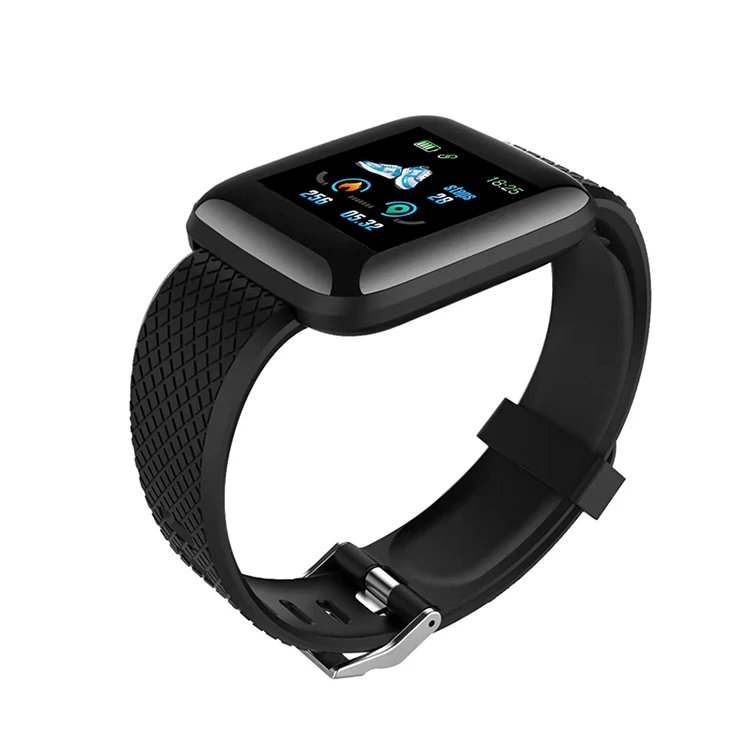 

Hot Sale Cheap 116 plus smart watch life waterproof heart rate blood pressure Fitness Wristband Activity Tracker Smart Bracelet