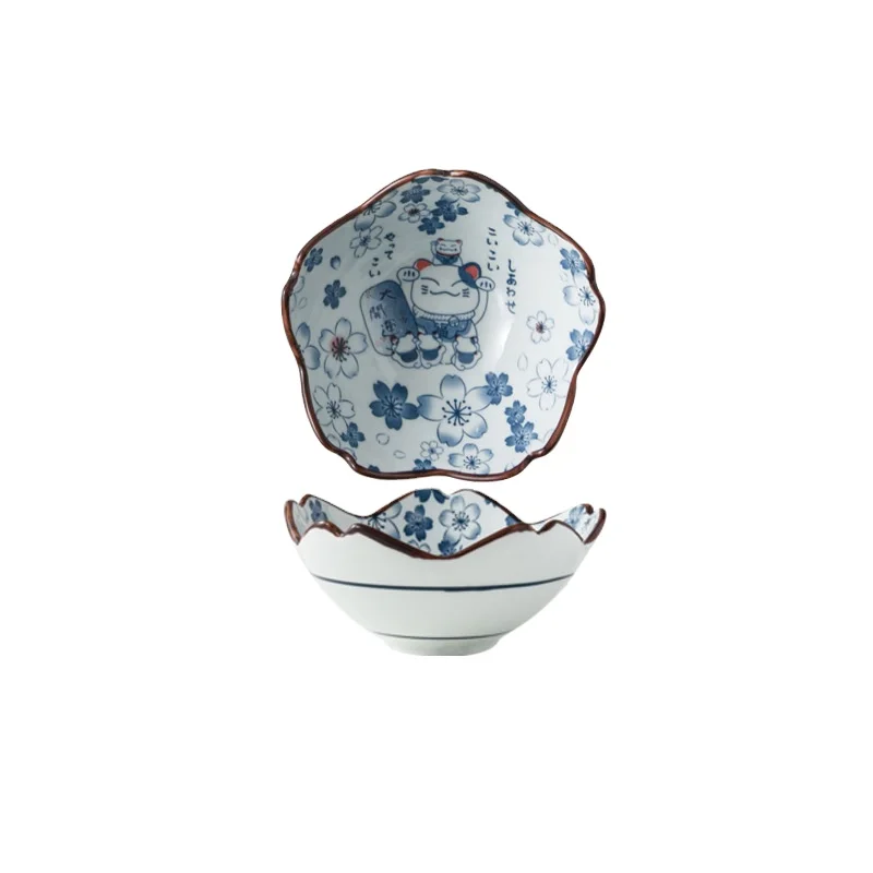 

Proper Price  Lucky Cat Lace Plate Unique Minimalist Ceramic Dining Plate