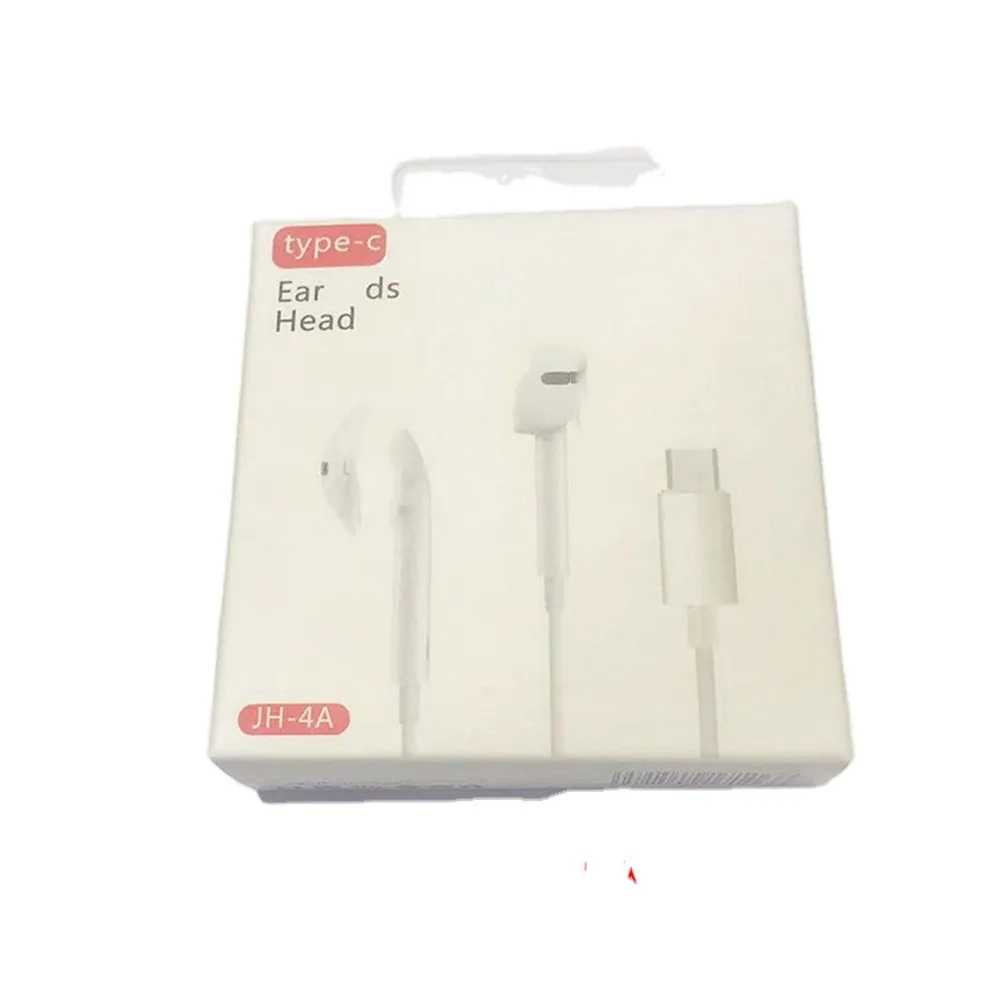 

Type C Usb-C headset in ear earphone With Remote and mic for xiaomi huawei Samsung Smart digital chip Android type-c headphone