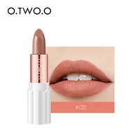 

O.TWO.O 2019 New Lip Makeup Unique Shaping Fashion Nude Colors Long Lasting Velvet Matte Lipstick