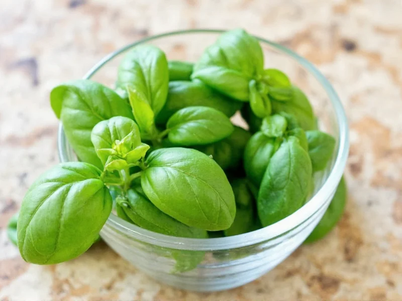 1/2 Cup Fresh Basil to Dried Conversion: Exact Measurement