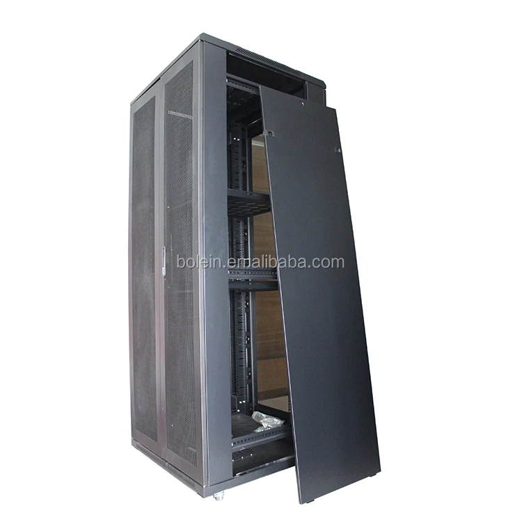 มาตรฐาน 19 นิ้ว Server Rack 42U 800*800 ตาข่ายประตู Cooling Data Center ...
