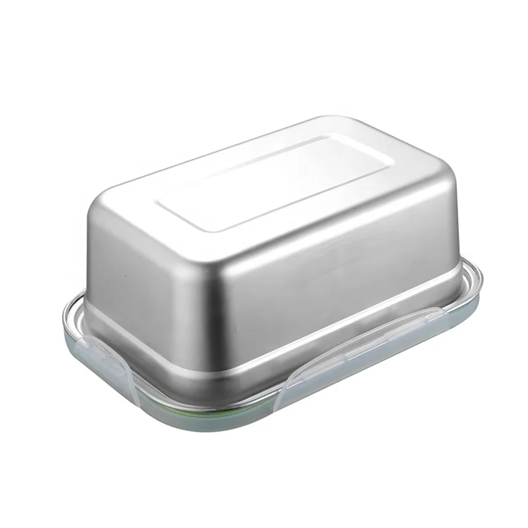 

Tiffin lunch box stainless steel food container leak proof dinner box, Silver