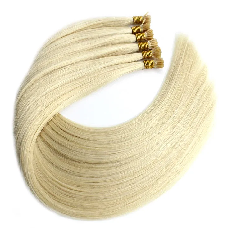 

Excellent quality I-tip extension with intact cuticle 100% human hair