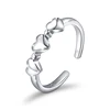 Factory Wholesale Cheap 925 Sterling Silver Adjustable Open toe Rings