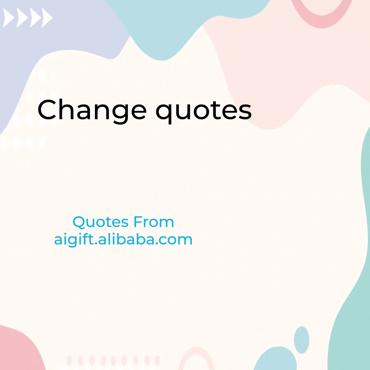 change quotes