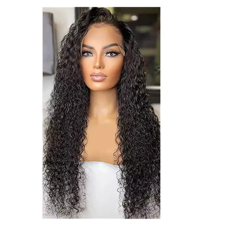 

Diva2 Wigs Kinky Curly 150% hd Brazilian Human Hair 13x6 Lace Front Wig Virgin Cuticle Aligned Hair Women Hair Wig