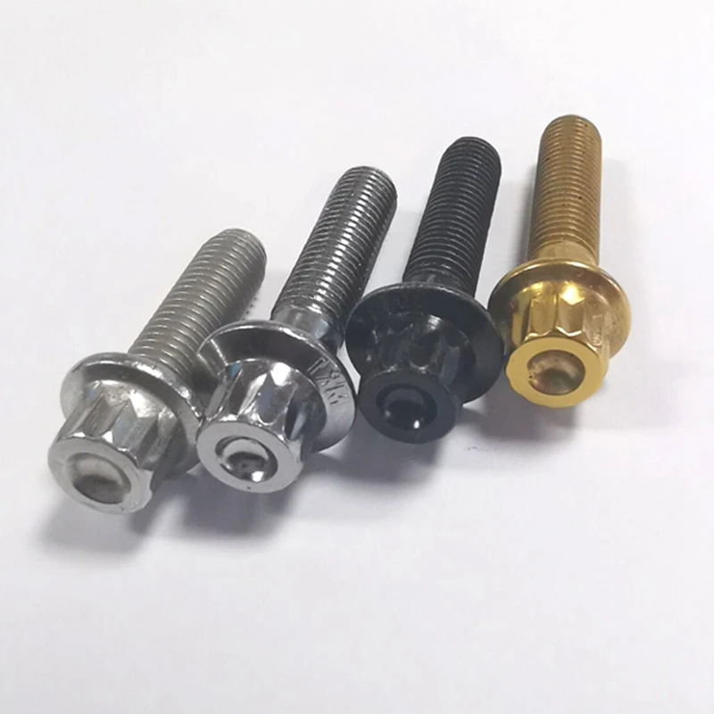 M4 Aluminum 12 Point M7 6 M21 M19 M14 M11 Ji B1189 Hex M25 Flange Bolt