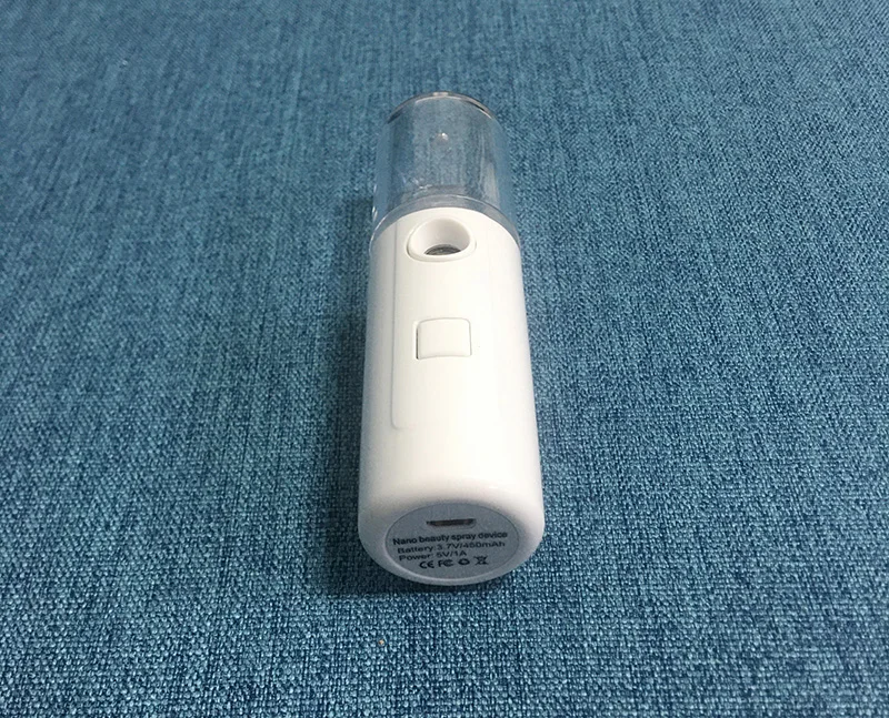 
2020 Hot Sales 30ML Handy Handheld Facial Steamer USB Water Milk Alcohol Automatic Portable Mini Nano Mist Sprayer 