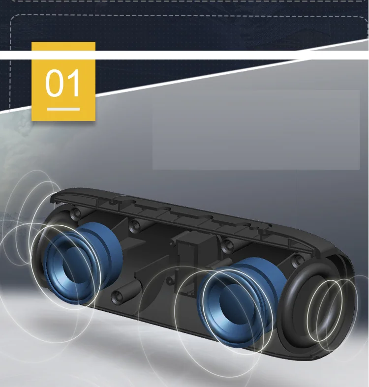 Amazon Hot Sale Waterproof Bicycle Portable Wireless Speaker - ANKUX.COM