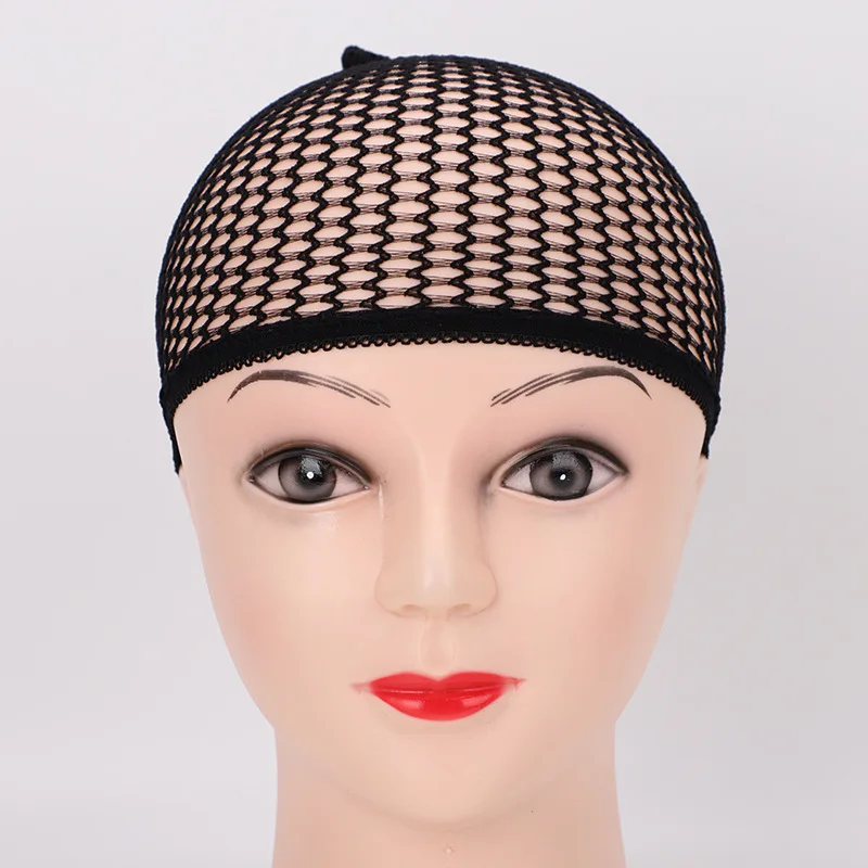 

adjustable ventilated wig cap for wig elastic band mesh hair stocking net cap making wig hair net cap