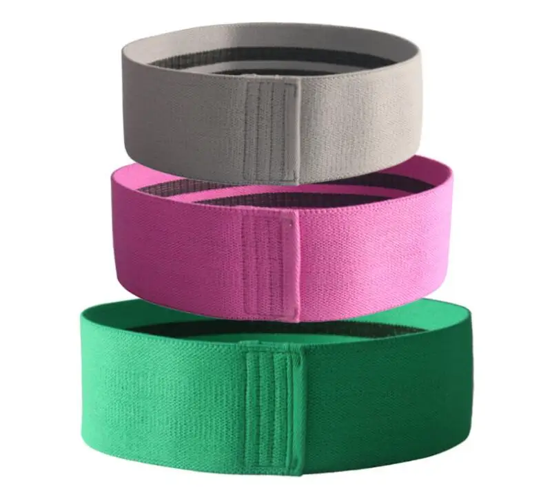 

Huanwei Home Workout Sport Woman Ankle Band Elastic Exercise Hip Band