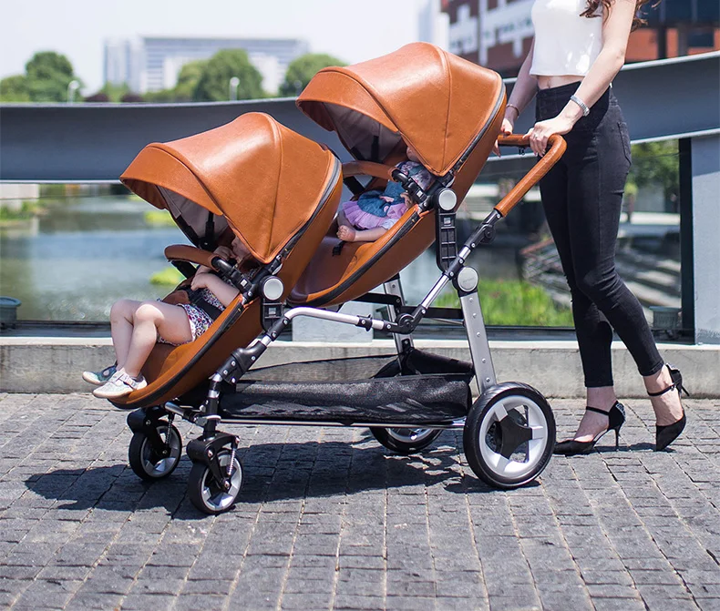 pram with built in buggy board