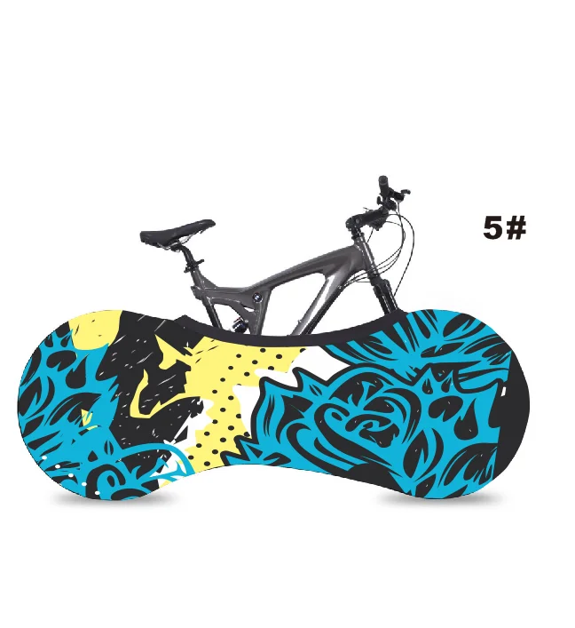 

Black Bike Cover With Your Design Custom Washable Indoor bike cover, Any color