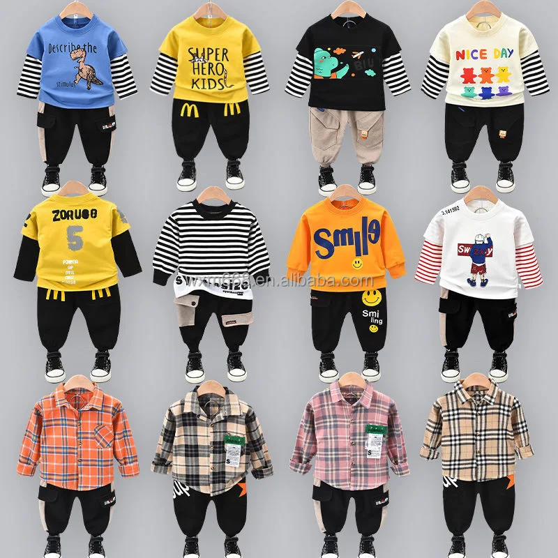 

Baby Hoodie Boys & Girls Spring/Summer Set Kids Casual Style Small Size Set Kids Sportswear Hoodie + Pants 2 pieces