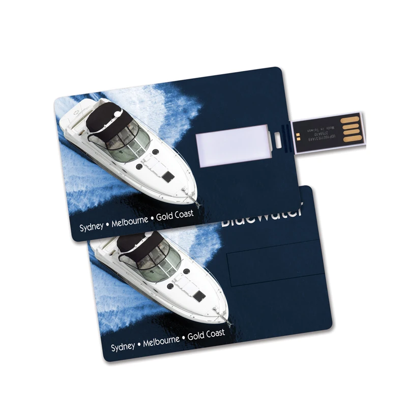 

Gitra Custom 2.0 USB Business Card Flash Drive Wholesale With Full Color Printing