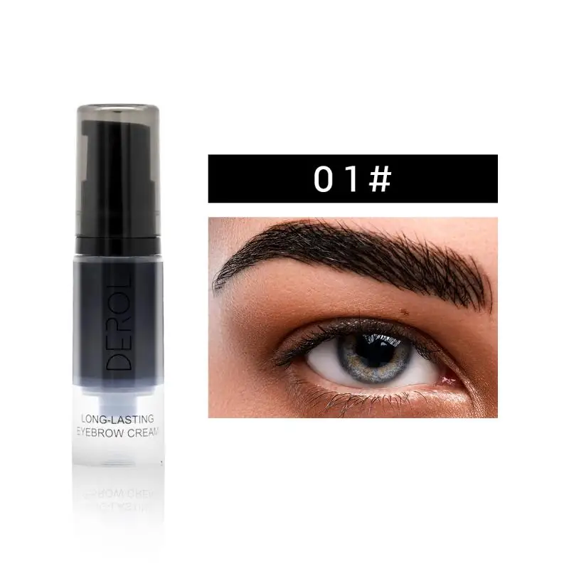 

Wholesale private label high quality waterproof natural long lasting eyebrow cream, Multi-colored