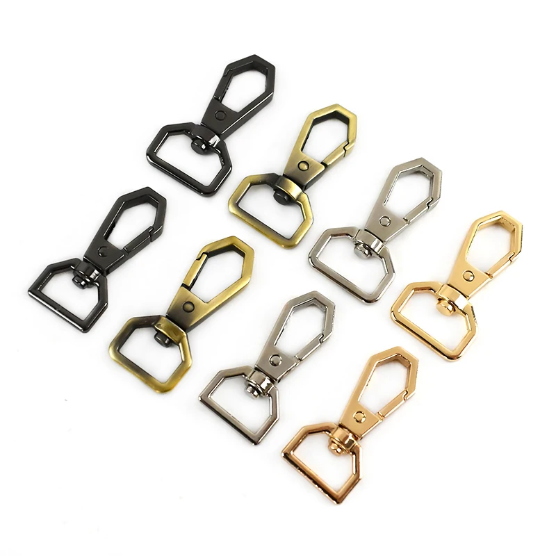 

Meetee BD448 16/20mm Alloy Spring Clasp Buckle Luggage Bag Strap Accessories Dog Collar Hardware Swivel Snap Hook Buckles