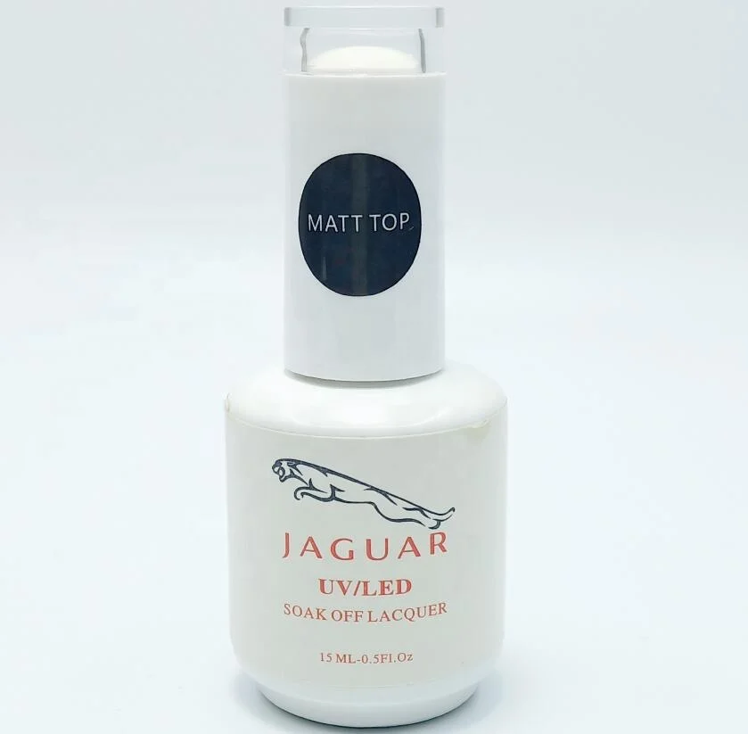 

15ml long lasting matte top coat for Salon, Transparent