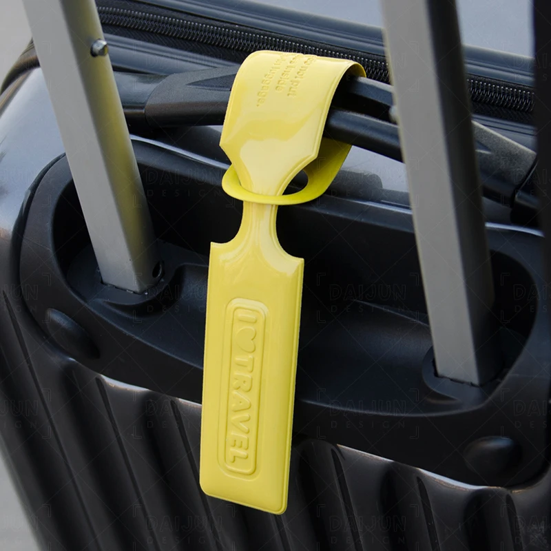 

2019 Travel Item Luggage Accessories PVC Custom Luggage Tags, Customized color