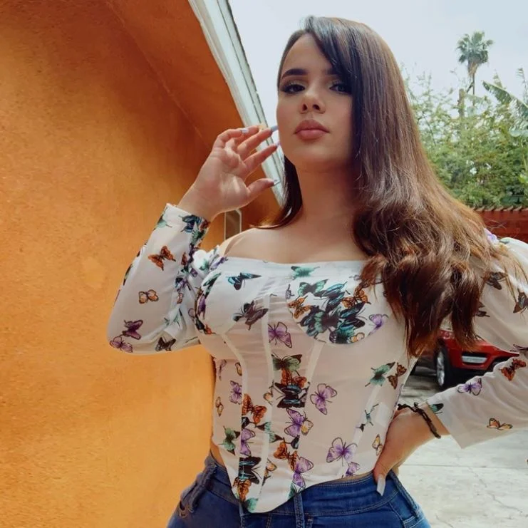 

fashionable Boned Butterfly Print Long Sleeve Woman Blouse Mesh Off The Shoulder Corset Blouses Ladies Tops Woman Blouses