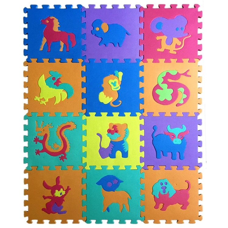 
Tatami Jigsaw Foam Eva Puzzle Mat Kids Play Number Alphabet Mat 