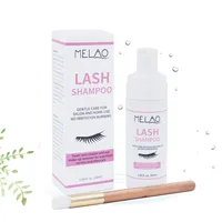 

Wholesale cleaning foam lash shampoo eyelash extension cleanser with private label