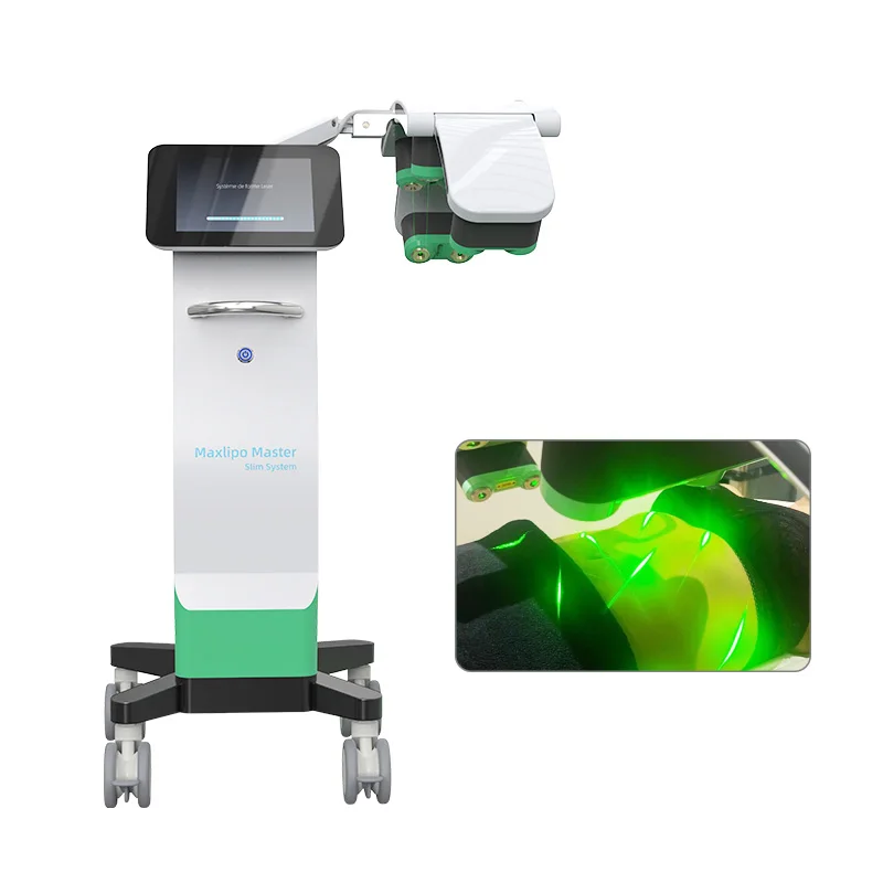 

2023 laser green red light 10d body slimming machine 10d Lipo Laser Fat Loss Laser Machine belly fat reducing machine