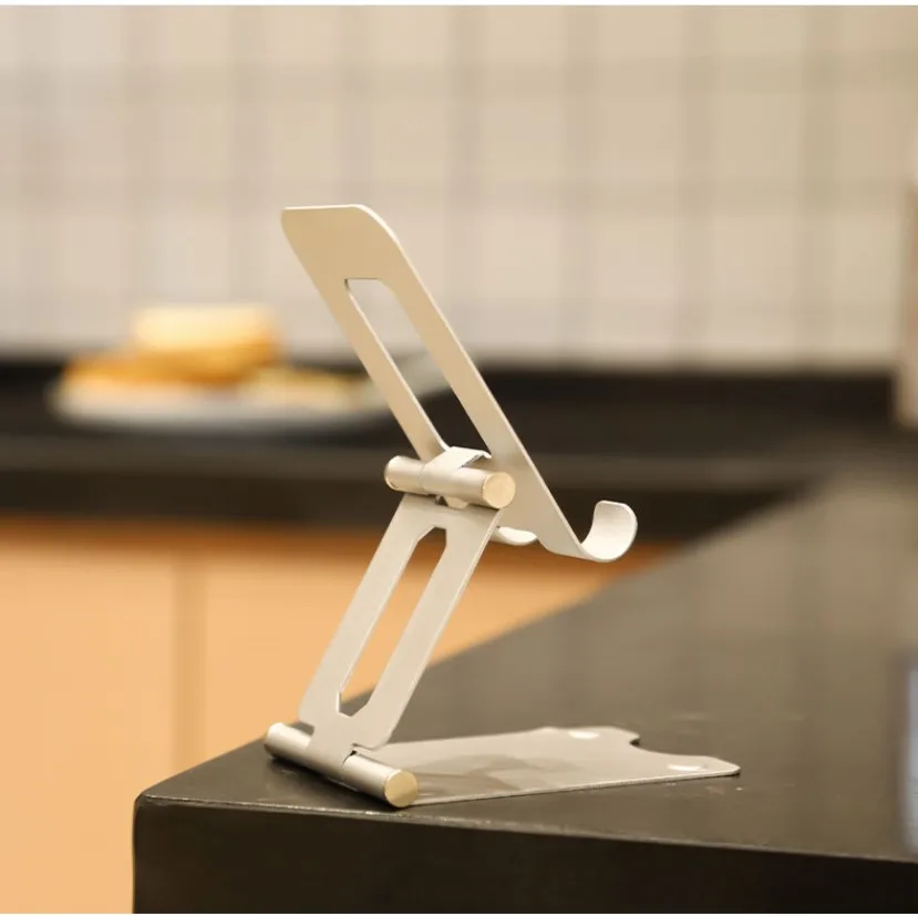 

Aluminum plastic telephone bracket portable foldable phone holder, factory price