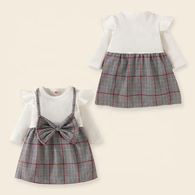 

Popular cheap newborn baby clothing set girls skirt sweater set baby girl boutique clothing sets