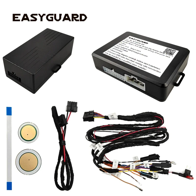 

EASYGUARD Remote Starter Kit for MINI F54/F55 F56/F57 F60 2015-2020 with oem push button Plug & Play 3X trunk Remote Start/stop