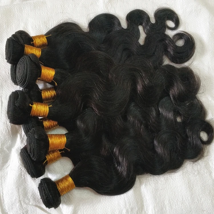 

Letsfly Hair Extension Body Wave Hair Bundles 8-30 Inches 10PCS/Lot Indian Human Virgin Hair Wholesales For Black Woman